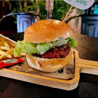Hamburguesa Vegana