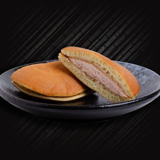 Dorayaki de cheesecake y judía roja