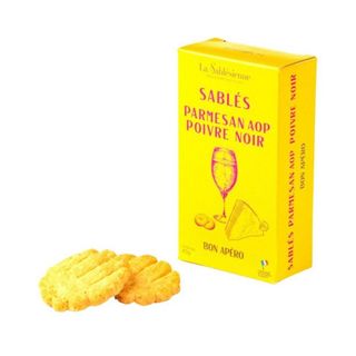 Le Sablesienne - Biscotti al Parmigiano e Pepe Nero 