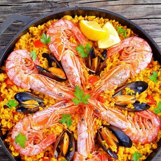 Arroz con mariscos