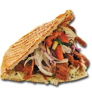 Menu Doner kebab + Patatas + Refresco (330 ml.)