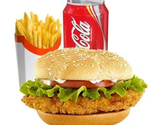 Menu Crispy Burger