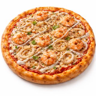 Pizza Gambes Mitjana 28 Cm.