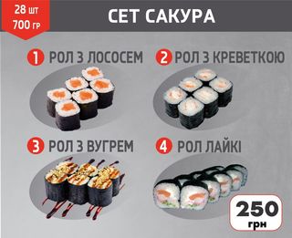 Сет Сакура (700г)