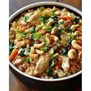 Chicken & Cashewnuts Fried Rice