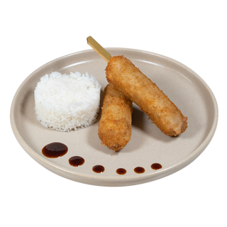 Brochette Boeuf Fromage Panee