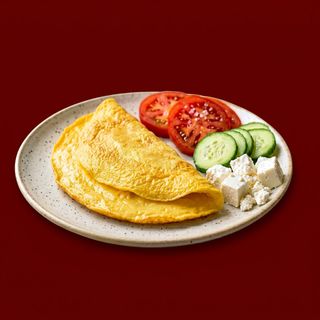 Omlet sa sirom