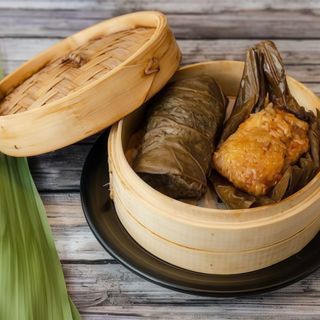 8 - Pastel de arroz con pollo y verduras (2 uds.)