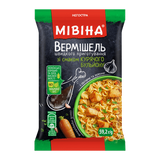 Вермішель «Мівіна» зі смаком курячого бульйону негостра (59,2г)