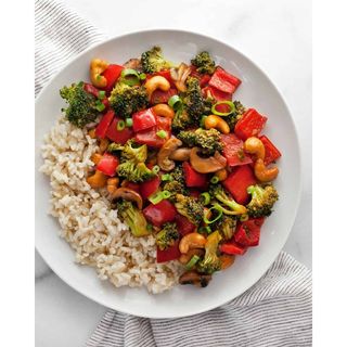 Stir Fried Rice with Cashew Nuts