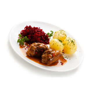 Zraz wołowy w sosie własnym