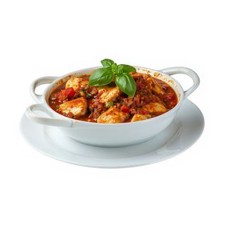 Cazuela Pollo Con Salsa Cantonesa