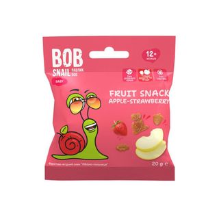 Bob Snail Фруктовий Снек 20 Г.