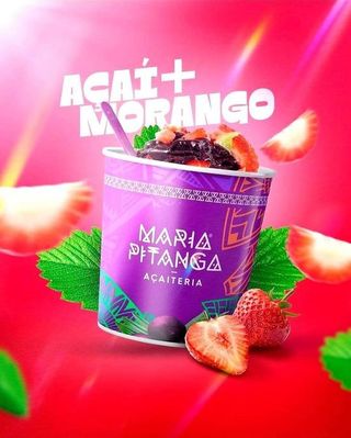 Açaí Com Morango