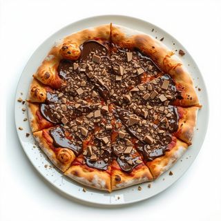 Pizza cu Nutella