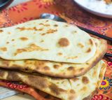 Cheese and onion naan