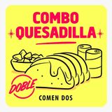 Combo Quesadillas 2 personas