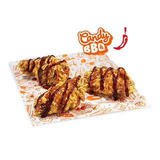 3 Alitas Candy Barbacoa x3