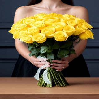 Ramo de Rosas Amarillas