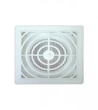 (017818) Rozetna za ventilaciju 150x150mm PVC bijela 3946-029