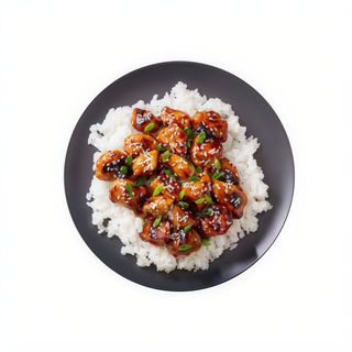 Arroz Con Pollo Y Salsa Especial