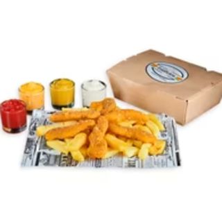 Fingers De Pollo con patatas