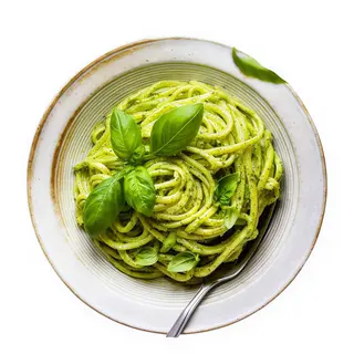 Spaghettoni al Pesto