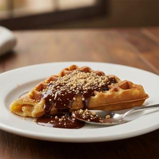 Gaufre chocolat praliné