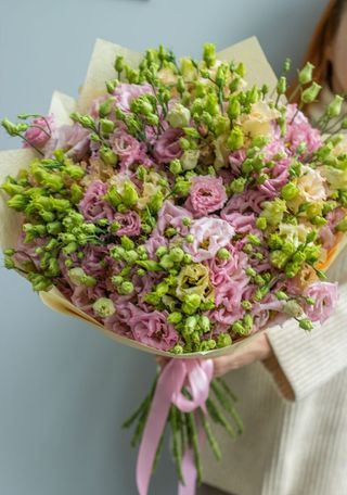 Bukiet z eustomy 'Pink Martini' (5 szt +)
