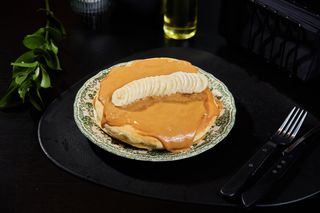 Dulce de leche pancakes