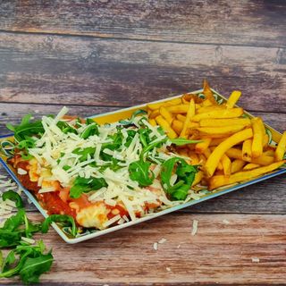 Milanesa De Pollo Parmesana