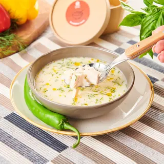 Ciorbă de pui a la grec