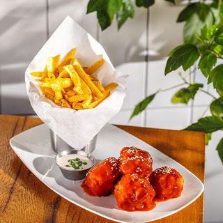 ქათმის ნაგეთსი BBQ