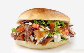 Menù panino kebab