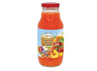 Сок от морков, праскова и ябълка (330мл)