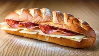 Quartino Salame ungherese e provola