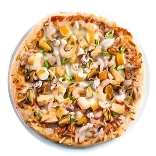 Posna pizza Frutti di mare