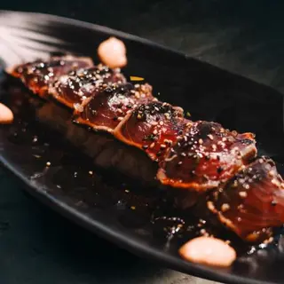 Bonito al carbón