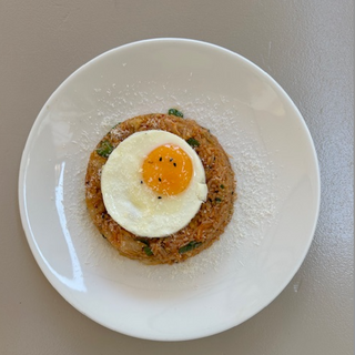 Arroz de  kimchi, picante / spicy kimchi rice