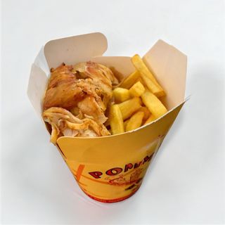 box con ptata  y carne