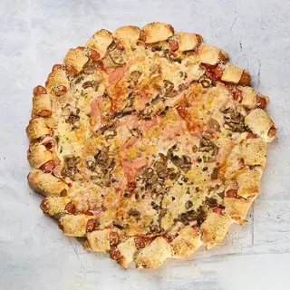 Hot dog capricciosa pizza