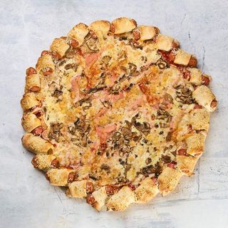 Hot dog capricciosa pizza