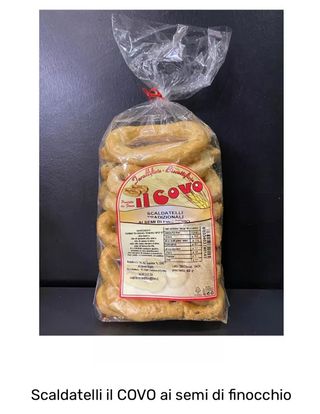 Scaldatelli il covo 400 g ai semi di finocchio