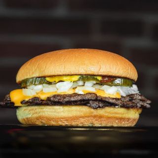 Veggie Burger Cheeseburger 