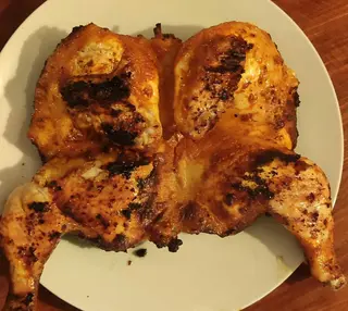 Pollo Deshuesado A La Brasa