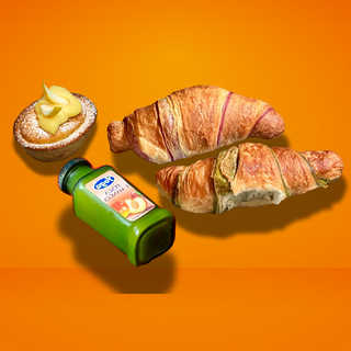 Colazione BOX SMALL! 2 Cornetti + 1 pasticciotto + 1 Bevanda!