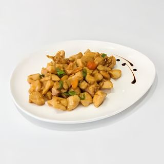 161. Pollo con mandorle