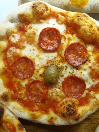 Pizzetta tonda diavola