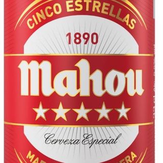Cerveza Mahou Lata 33cl.
