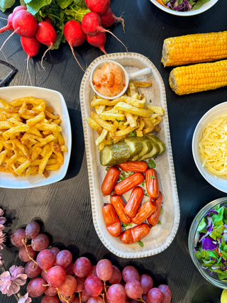 Meniu carnaciori de bere cu cartofi